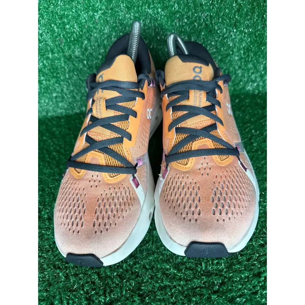 On Cloudsurfer 2 Women Tangerine Orange Ivory Running Shoe 3WF10103126 Size 8.5